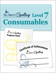 All About Spelling Level 7 Consumables