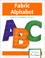 Fabric Alphabet Template