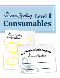 All About Spelling Level 1 Consumables