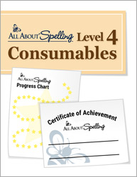 All About Spelling Level 4 Consumables