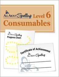 All About Spelling Level 6 Consumables