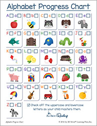 Alphabet Progress Chart