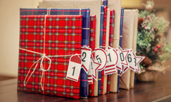 How to Create a Christmas Book Advent Calendar