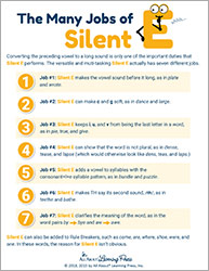 The Many Jobs of Silent E
